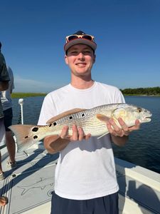 Redfish caught while fishing in Mount Pleasant
