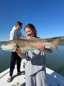 Redfish caught in Mount Pleasant