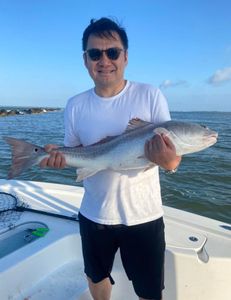 Redfish caught by angler in Mount Pleasant