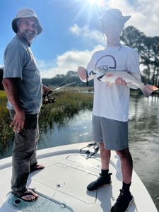 Redfish caught by angler in Mount Pleasant