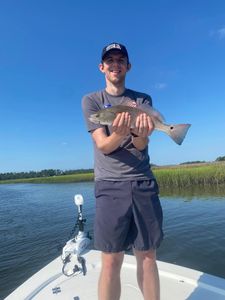 Redfish caught while fishing in Mount Pleasant