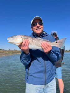 Redfish caught in Mount Pleasant