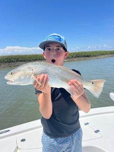 Redfish caught by angler in Mount Pleasant