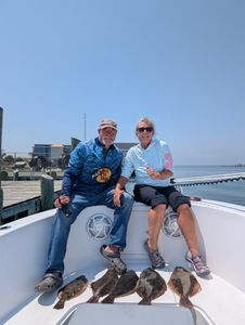 Two people fishing in Virginia