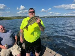 Two people fishing in Weldon
