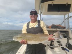Redfish caught while fishing in Weldon