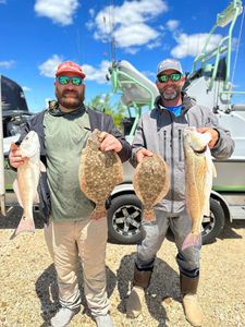 Awesome catch of 4 redfish and southern flounder in TX