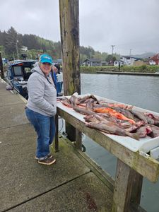 Angler fishing in OR
