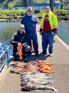 2 anglers fishing in Oregon