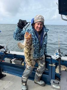 Lingcod catch from fishing trip in Reedsport Oregon