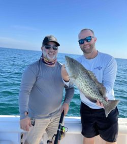 Gag grouper caught while fishing in Florida