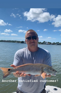 Redfish caught on a fishing trip in FL