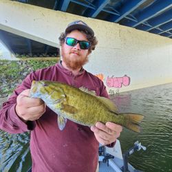A person fishing in Dayton