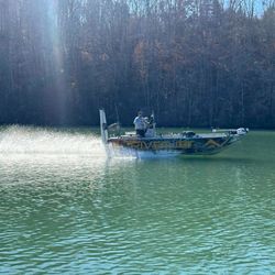 Two people fishing in OH