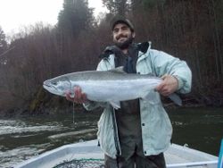 Chinook salmon fishing in Oregon