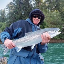Fishing trip in Oregon with a 24-inch catch