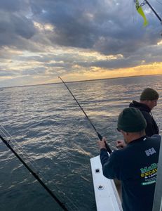 Angler fishing in New Jersey