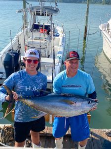 Blackfin Tuna, a large fish caught in Neptune City