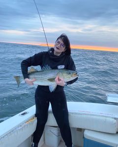 One fisherman in Neptune City