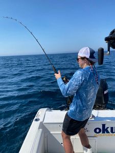 A person fishing in Neptune City