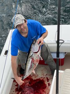 One great barracuda fish caught in Neptune City