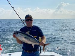 King Mackerel, 17 inches, caught while fishing in Neptune City