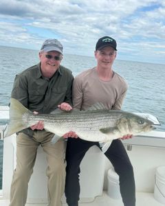 Striped bass fishing in NJ