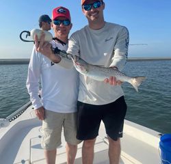 Spotted weakfish caught fishing in GA