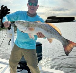 Redfish caught by angler at Tybee Island