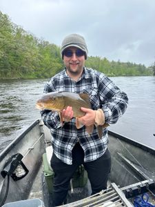 A lone angler fishing in Brethren