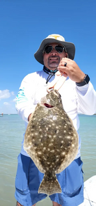 Flounder fishing in Arroyo City, TX