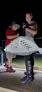 Anglers with big fish in Texas
