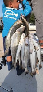 Capt Carl with his catch of the day