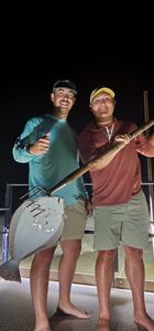 Two anglers fishing in TX