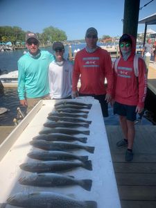 Fishing for 4 spotted weakfish in FL