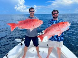Two anglers fishing in Alabama