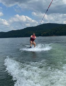 Scenic view of Kentucky landscape with water activities
