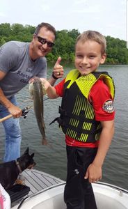 Two people enjoying water activities in KY