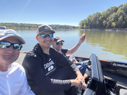 Perfect day on the water with clear conditions - jigging and trolling producing steady action!