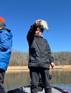 A person enjoying water sports and fishing in Kentucky