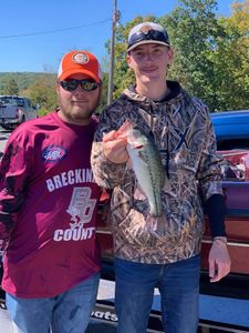 Largemouth bass caught during fishing cruises and tours in Harned