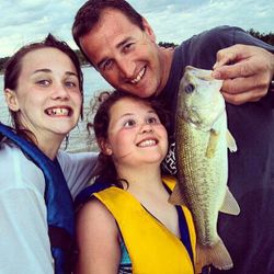 Largemouth Bass caught while fishing in Harned