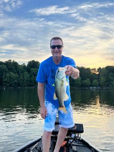 Largemouth bass caught in Harned, Kentucky