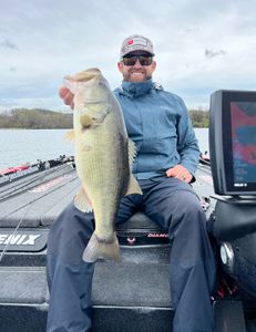 Largemouth bass caught while fishing in Kentucky