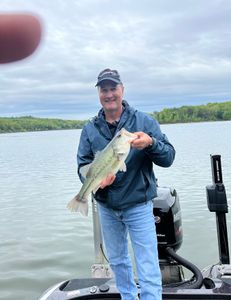 A largemouth bass caught in KY