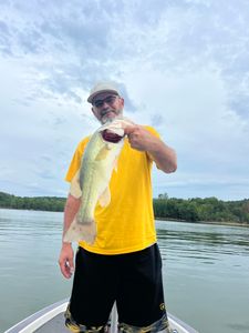 A Largemouth Bass caught during a fishing trip in KY