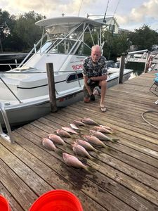 Single angler fishing in South Bristol
