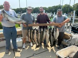 Anglers holding fishing rods in South Bristol