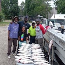 4 people fishing in SC
