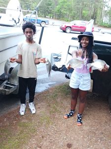 Four crappie fish caught in SC